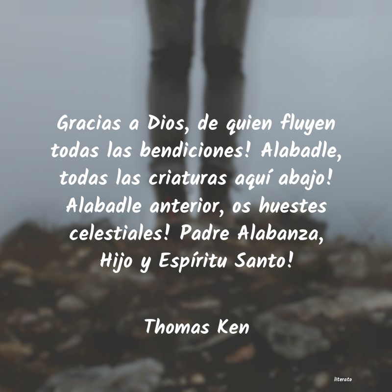 Frases de Thomas Ken