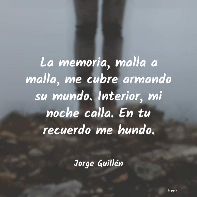 frases de Jorge Guillén