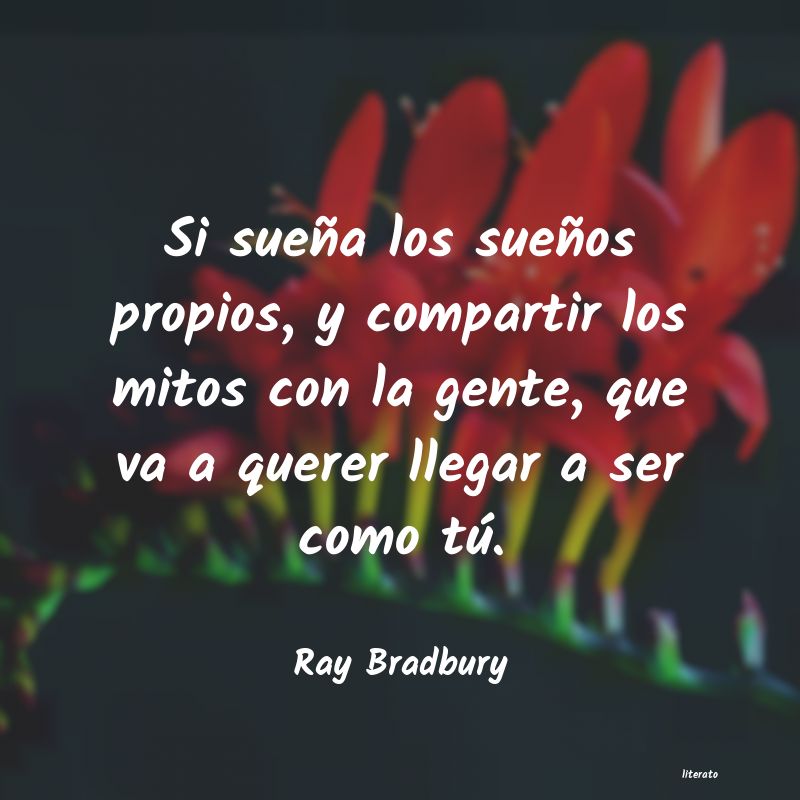 frases de Ray Bradbury