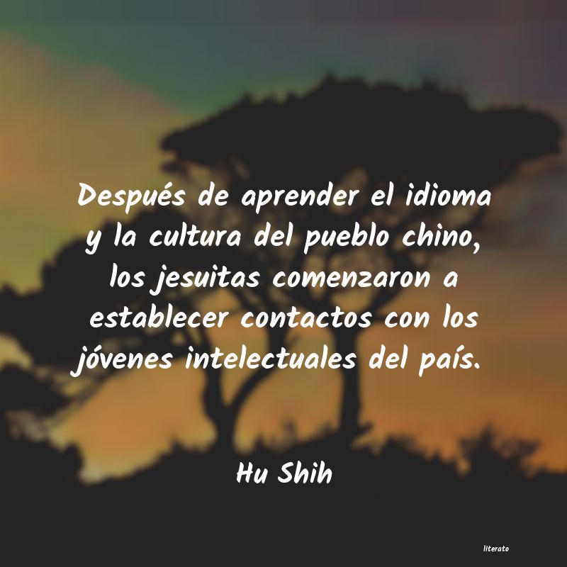 frases de Hu Shih
