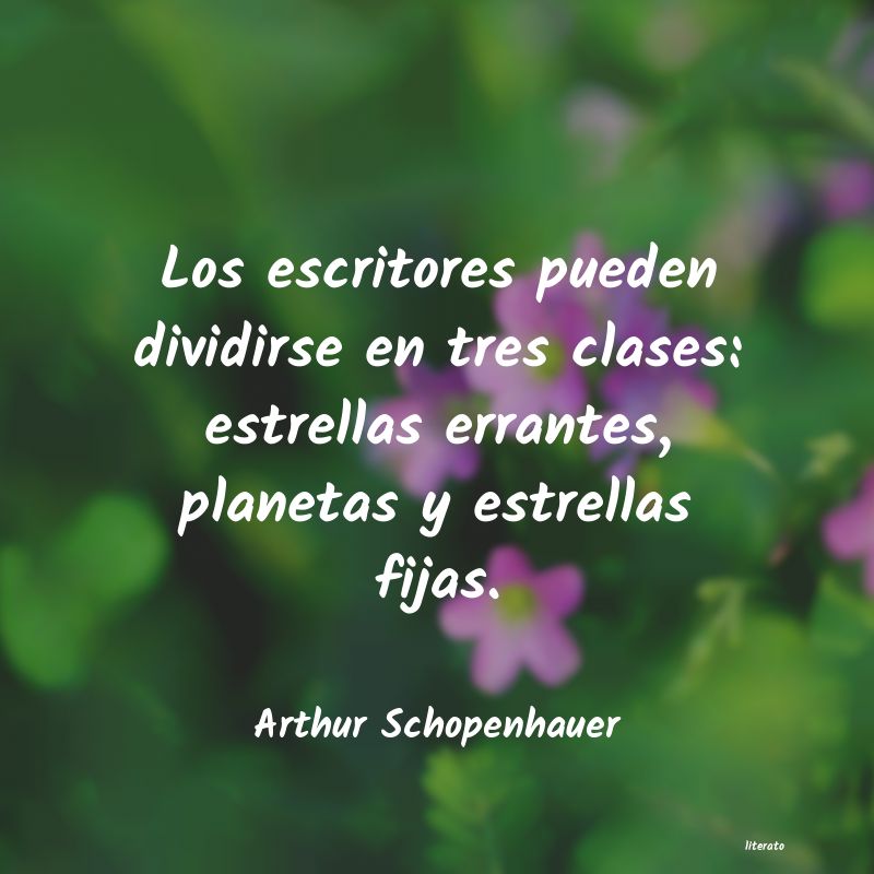 Frases de Arthur Schopenhauer