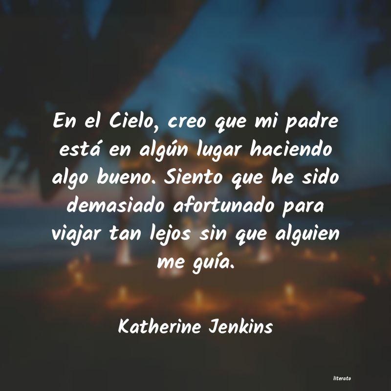 Frases de Katherine Jenkins