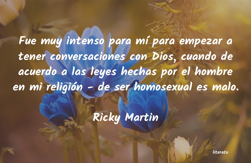 frases de Ricky Martin
