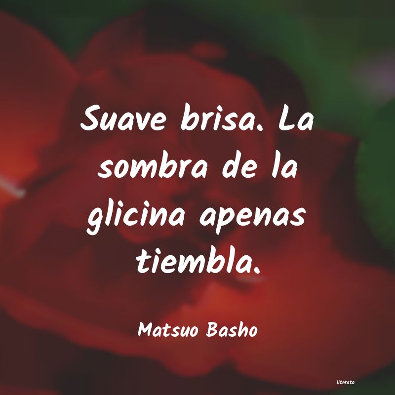 Frases de Matsuo Basho
