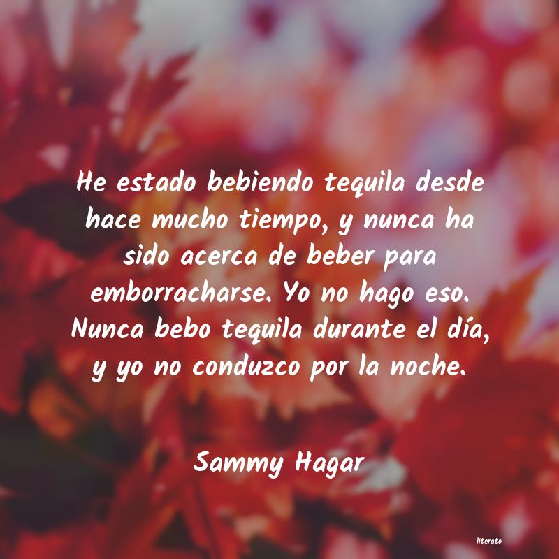 Frases de Sammy Hagar