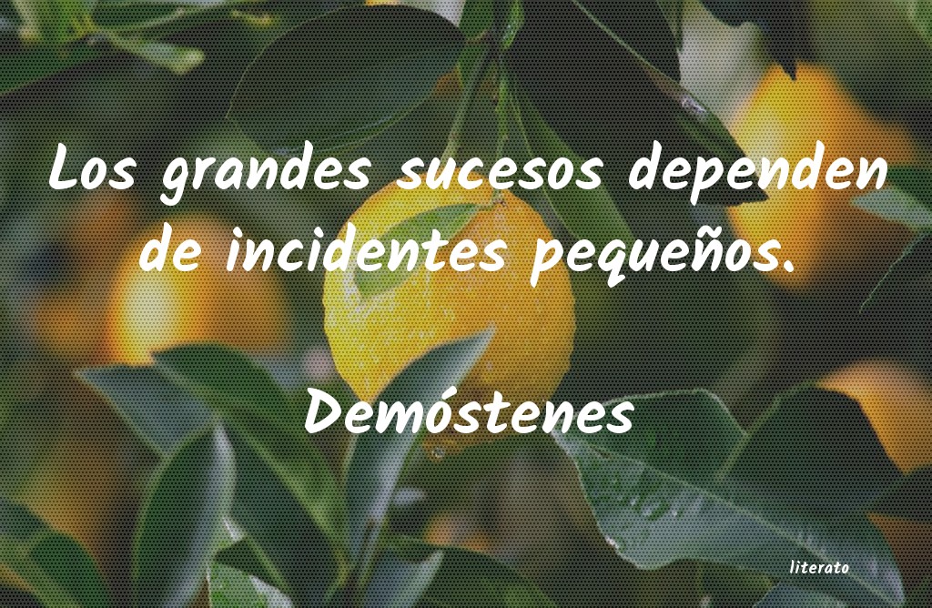 frases de Demóstenes