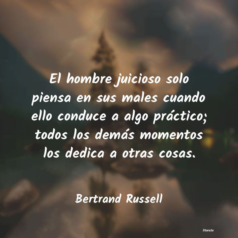 Frases de Bertrand Russell