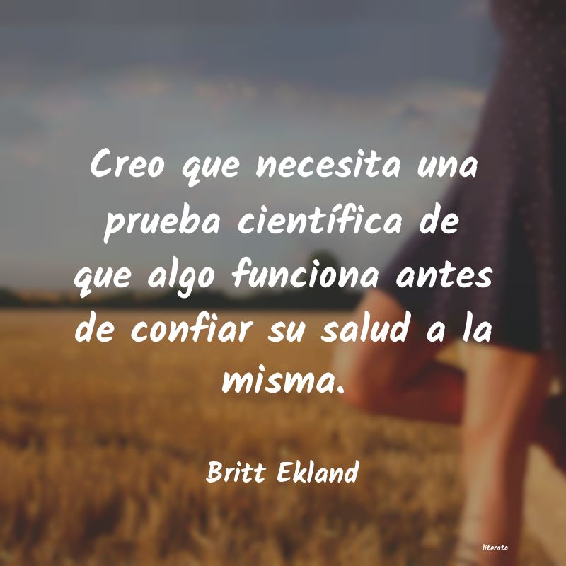 frases de Britt Ekland