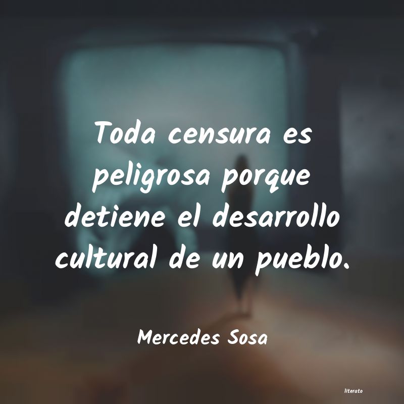 Frases de Mercedes Sosa