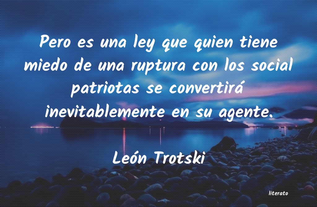 frases de León Trotski