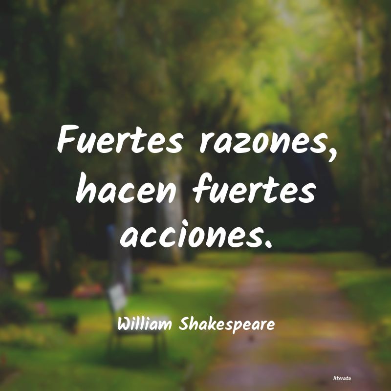 Frases de William Shakespeare