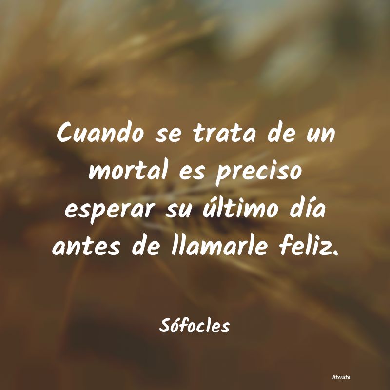frases de Sófocles