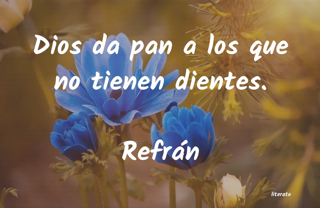 Frases de Refrán