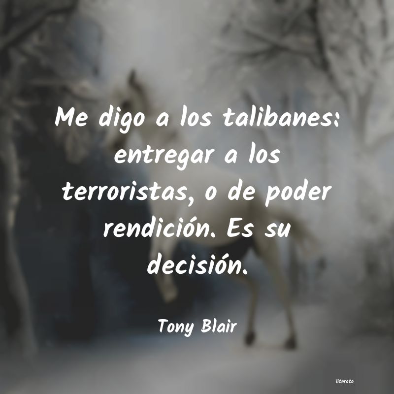 Frases de Tony Blair