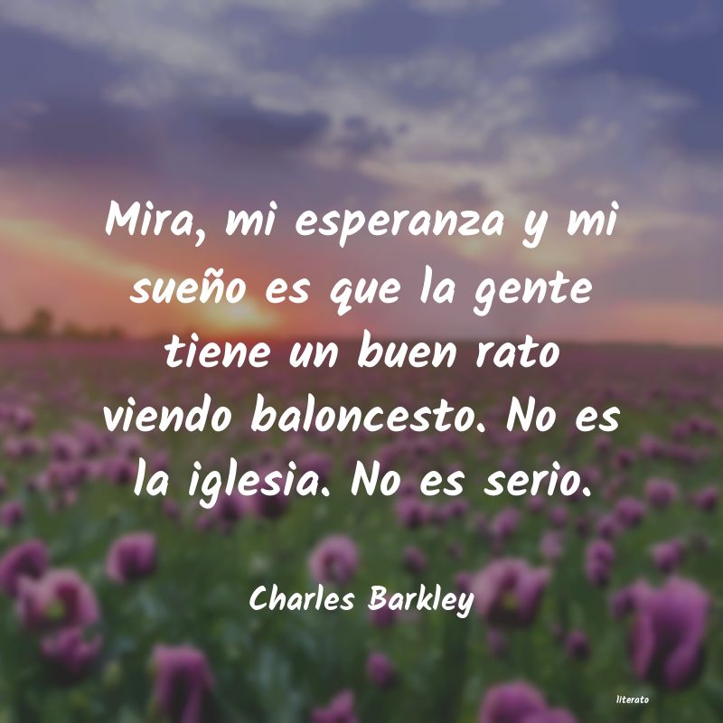 frases de Charles Barkley