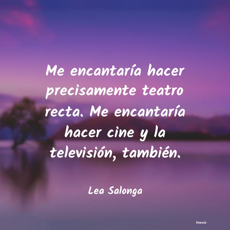 frases de Lea Salonga