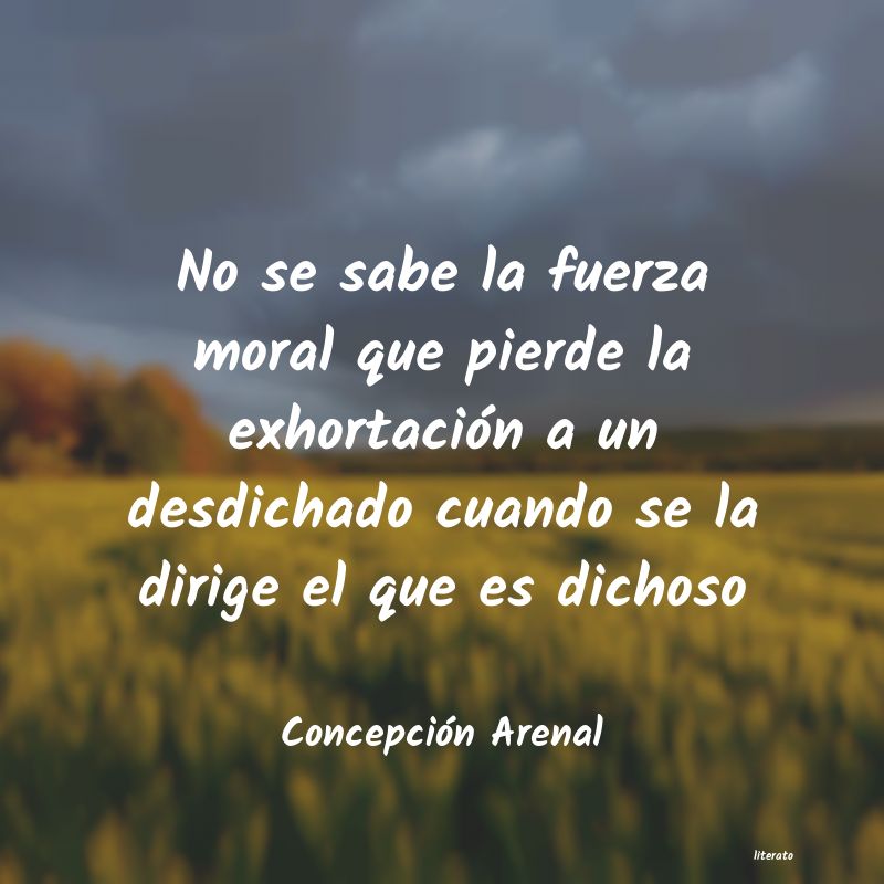 Frases de Concepción Arenal