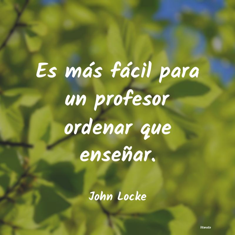 Frases de John Locke