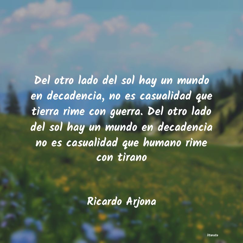 Frases de Ricardo Arjona