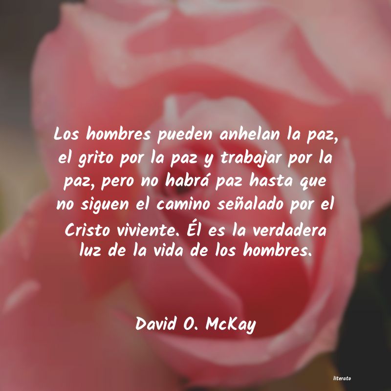 frases de David O. McKay