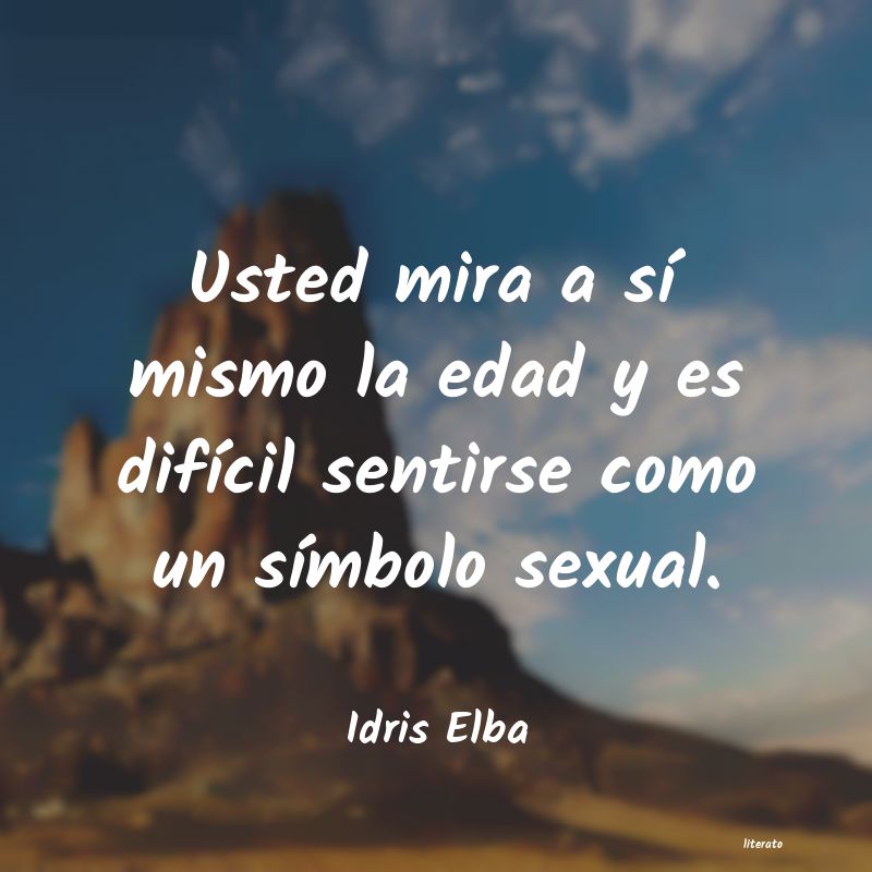 Frases de Idris Elba