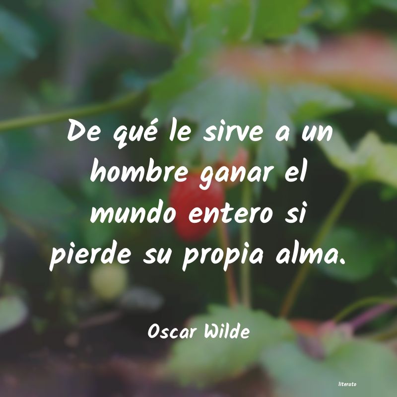 frases de Oscar Wilde