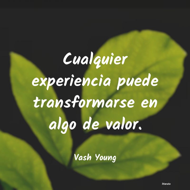 Frases de Vash Young