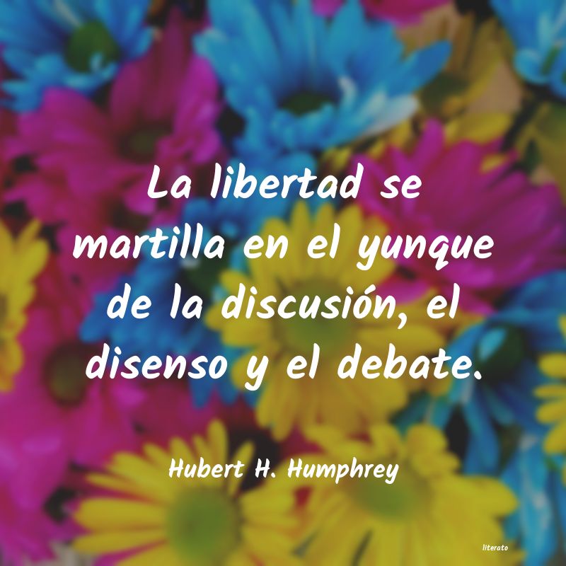 Frases de Hubert H. Humphrey