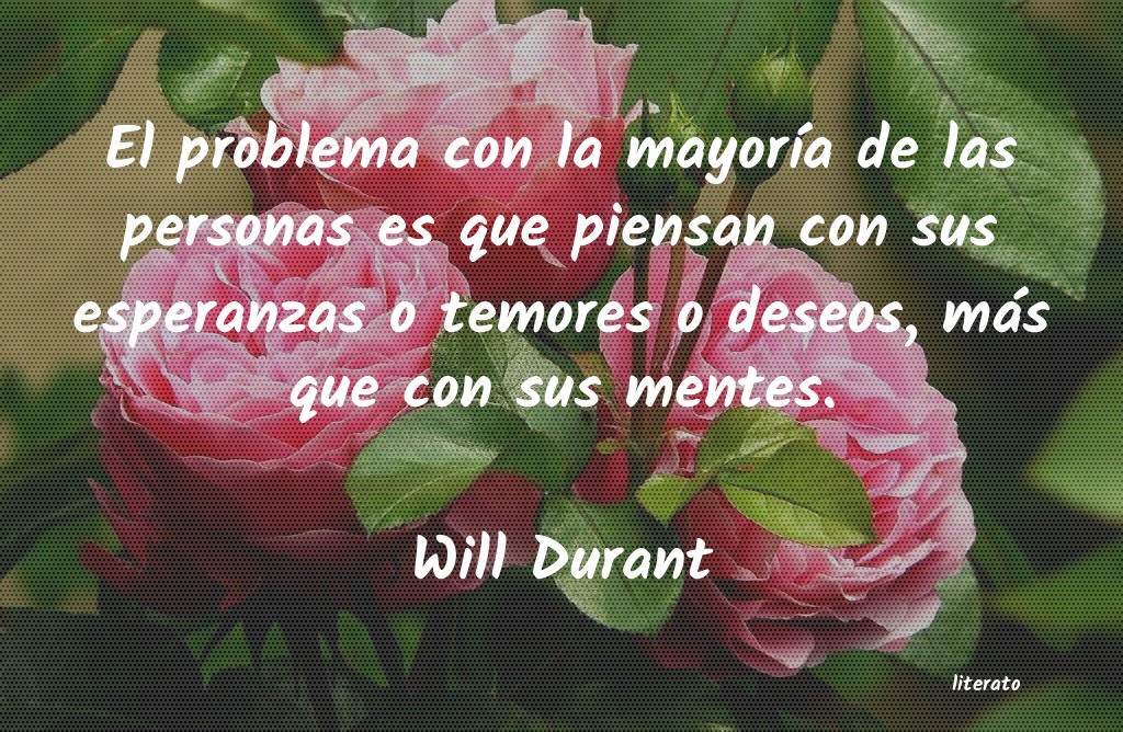 frases de Will Durant