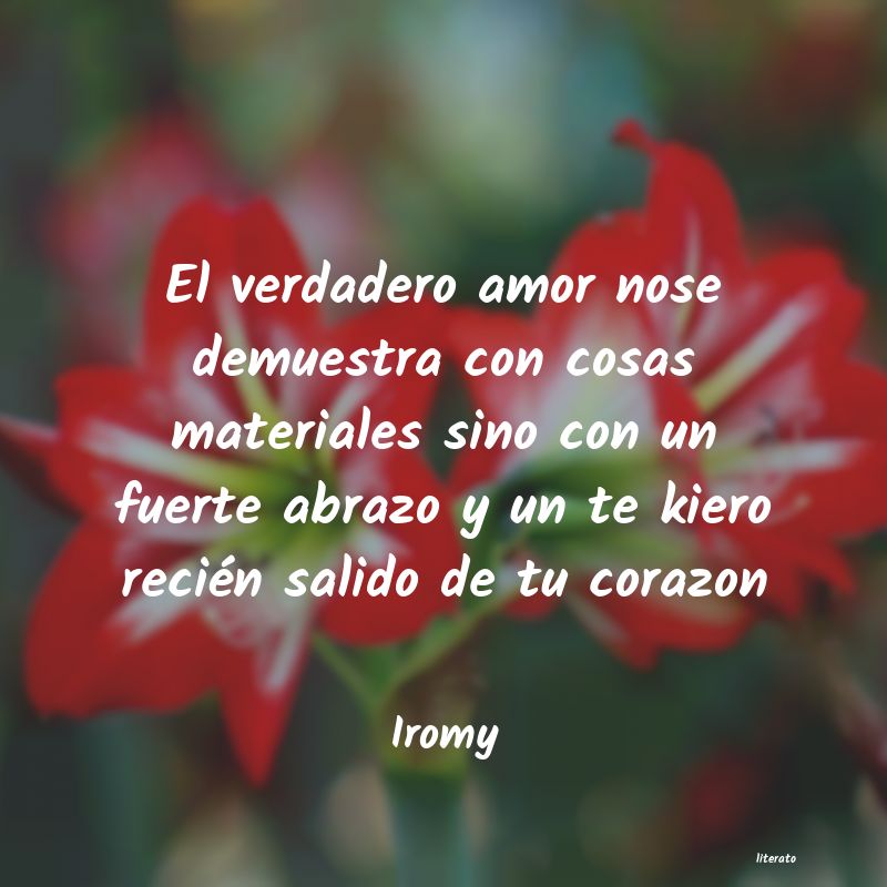 Frases de Iromy