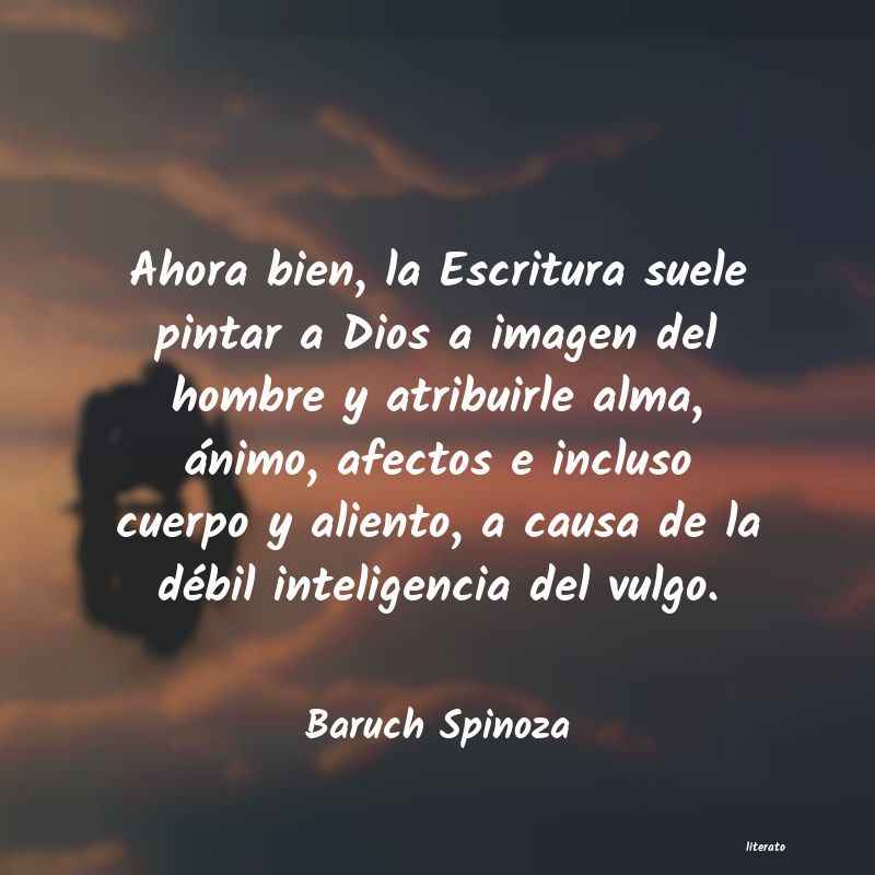 Frases de Baruch Spinoza