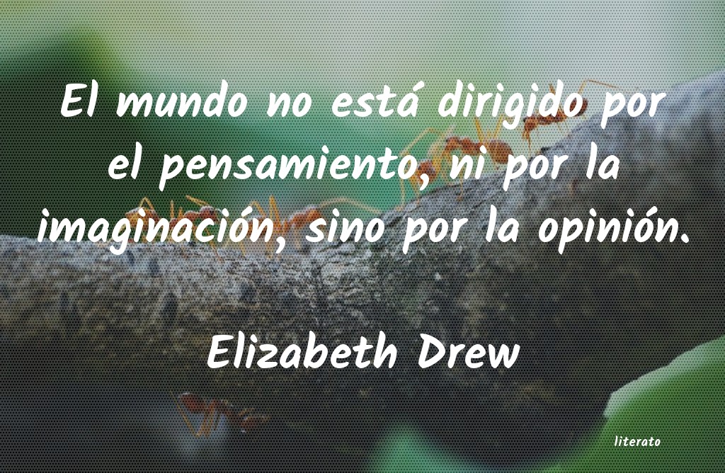 Frases de Elizabeth Drew