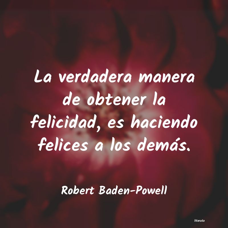 Frases de Robert Baden-Powell