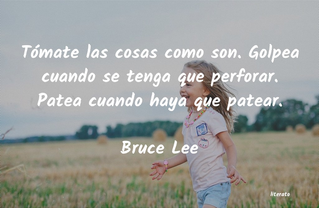 frases de Bruce Lee