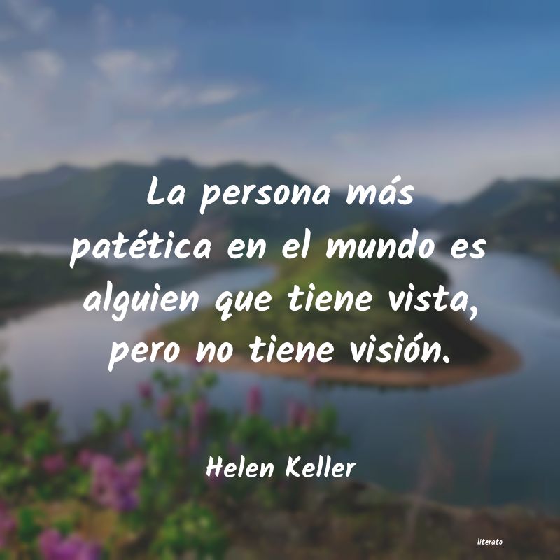 frases de Helen Keller