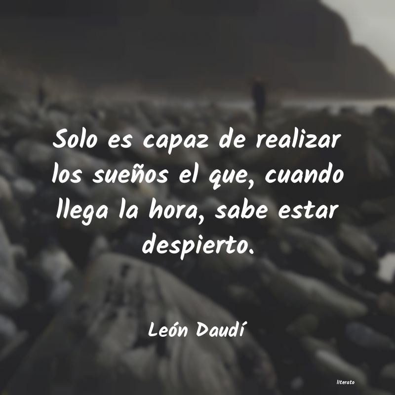 Frases de León Daudí