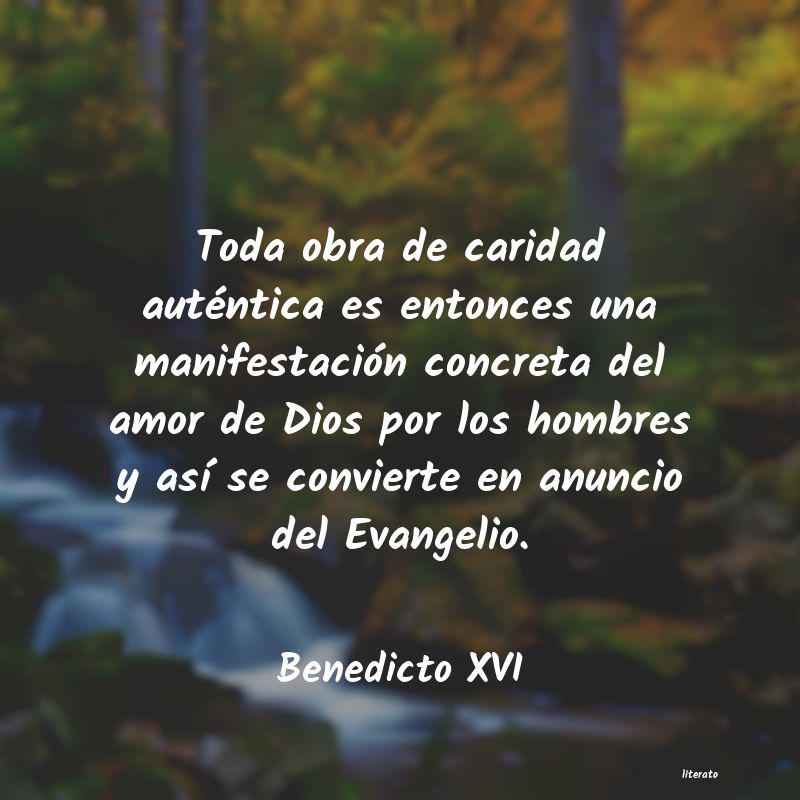 frases de Benedicto XVI