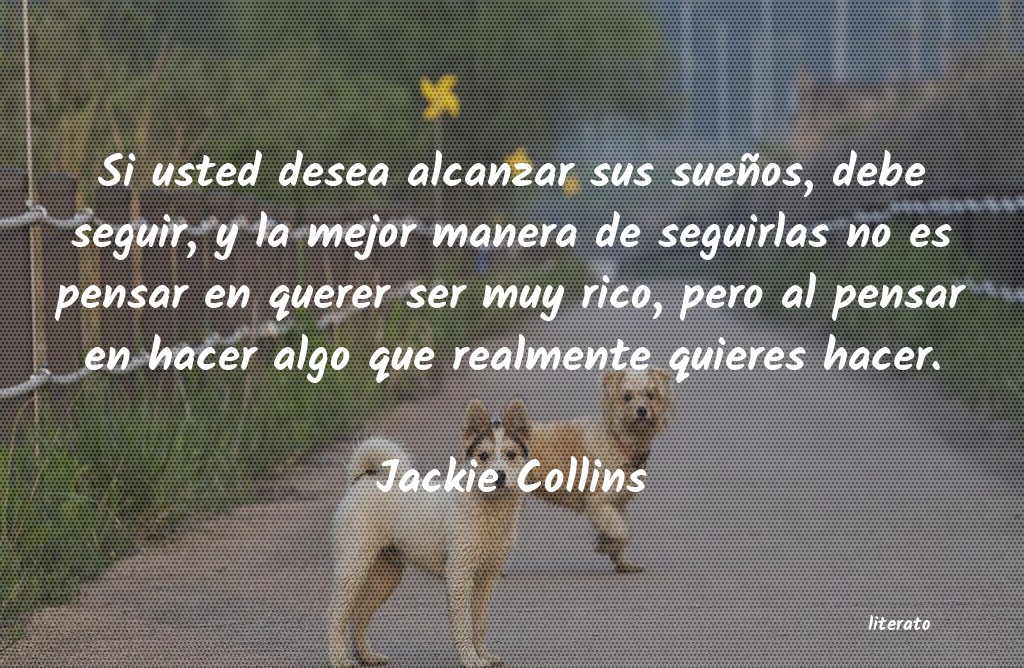 Frases de Jackie Collins