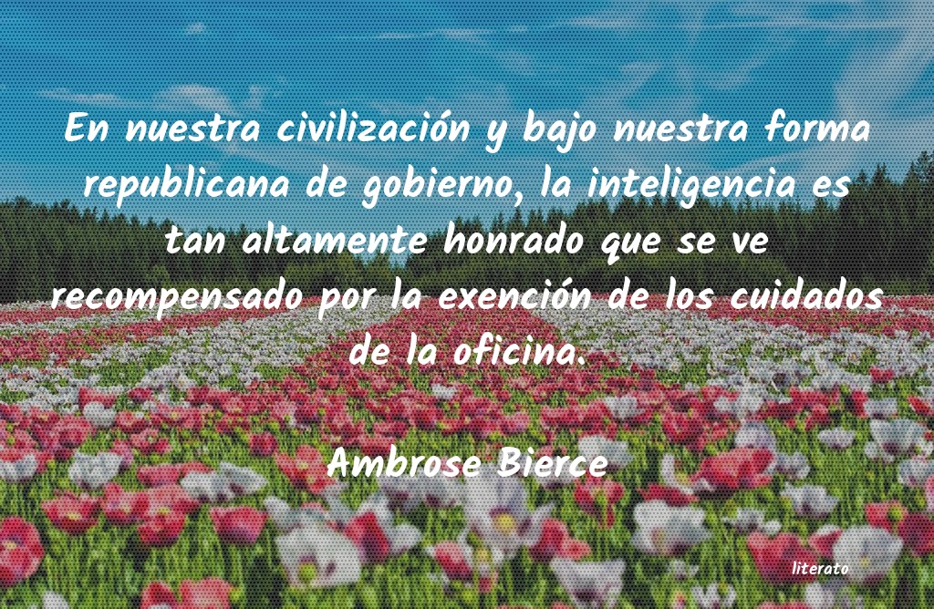 frases de Ambrose Bierce
