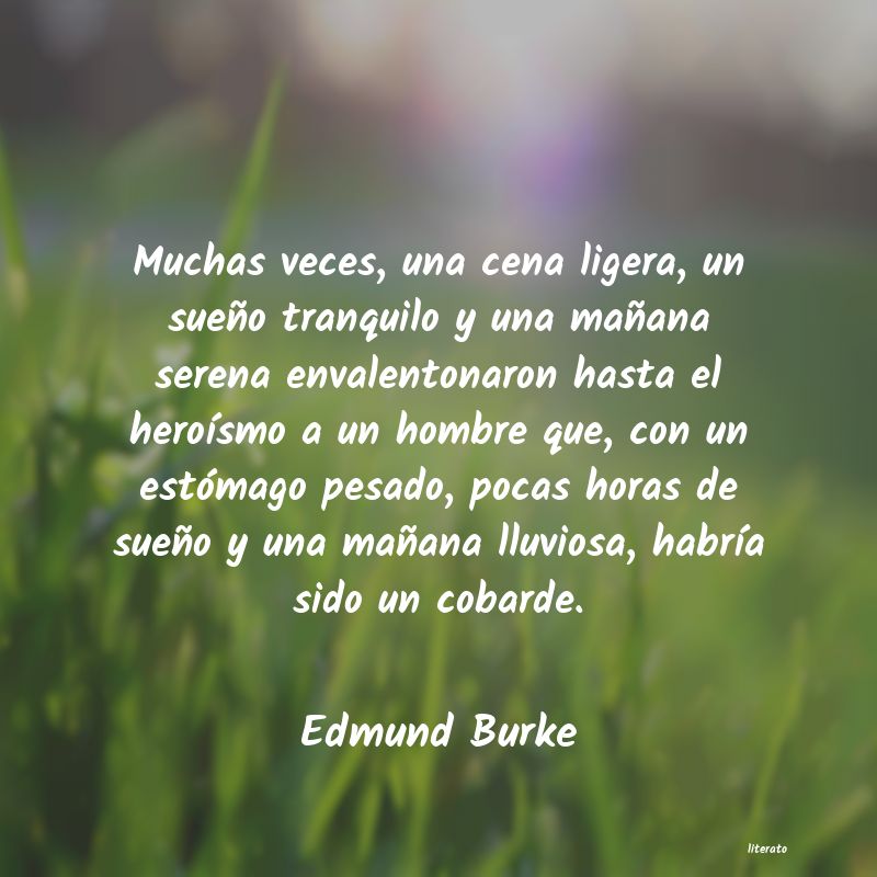 Frases de Edmund Burke