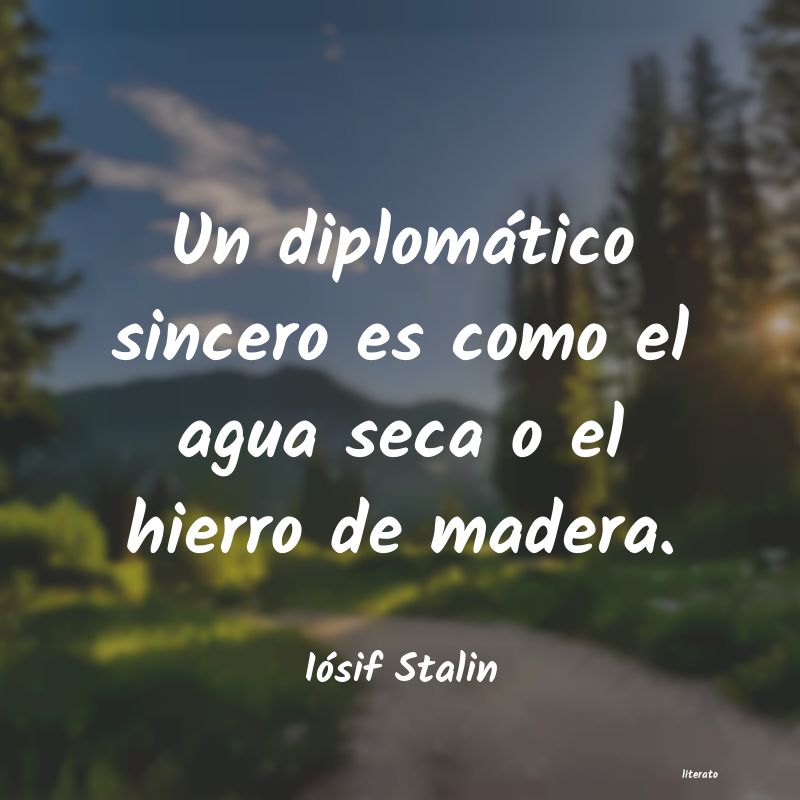 Frases de Iósif Stalin