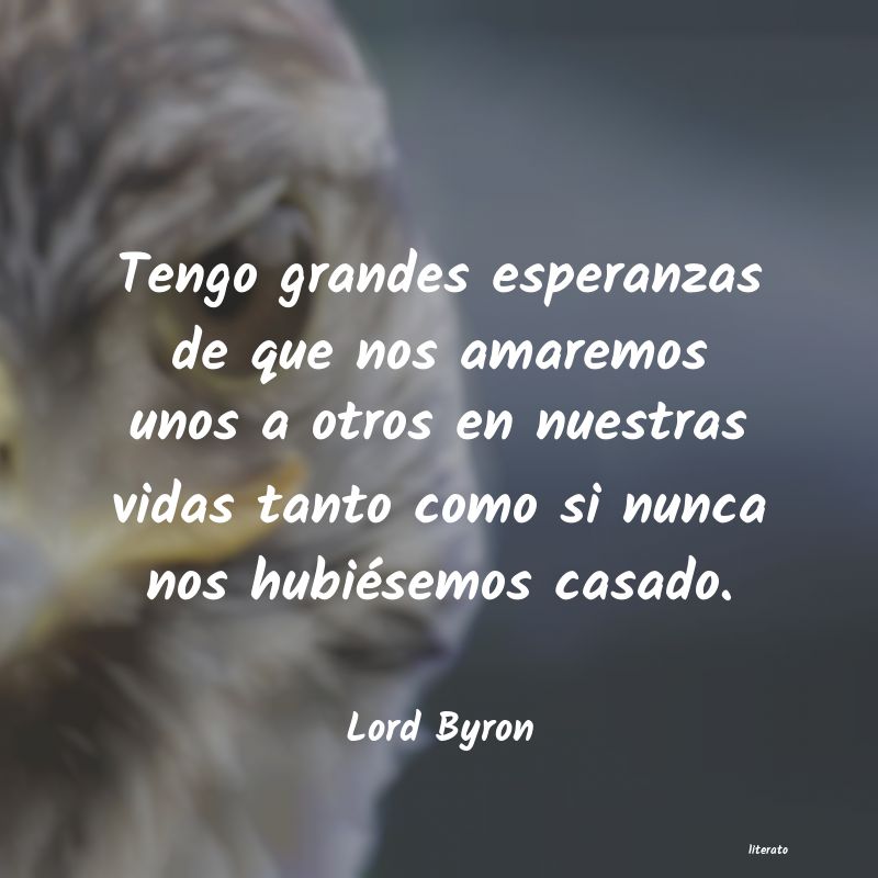 Frases de Lord Byron