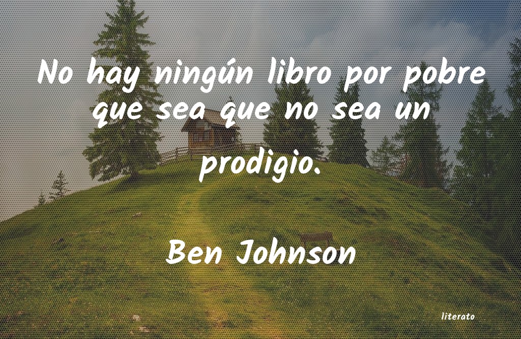 Frases de Ben Johnson