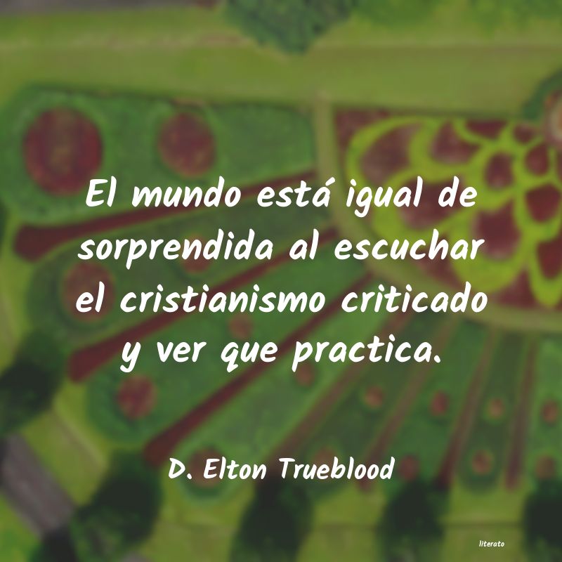 frases de D. Elton Trueblood