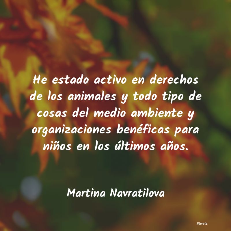 Frases de Martina Navratilova