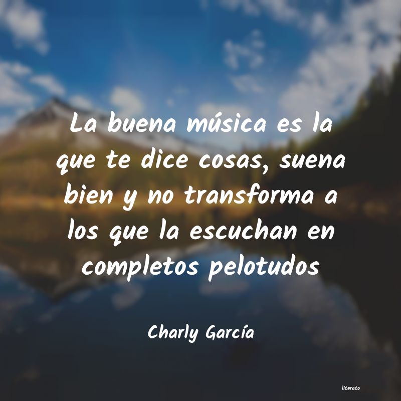frases de Charly GarcÃa