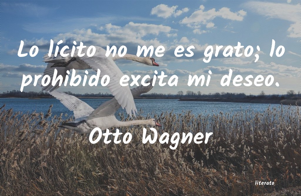 frases de Otto Wagner