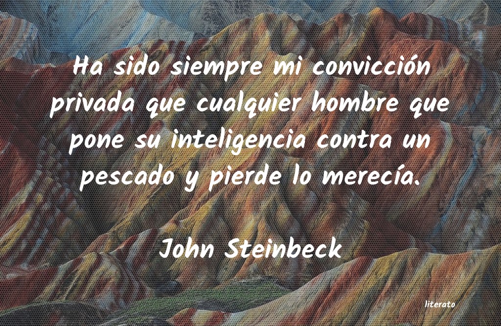 frases de John Steinbeck