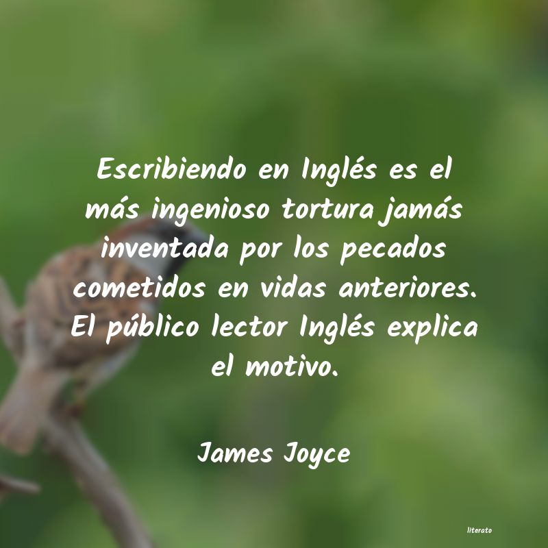 Frases de James Joyce