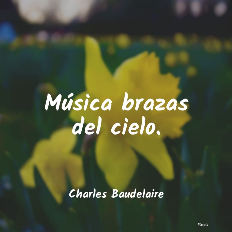 frases de Charles Baudelaire